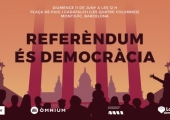 concentració de suport al referèndum 11 juny 2017